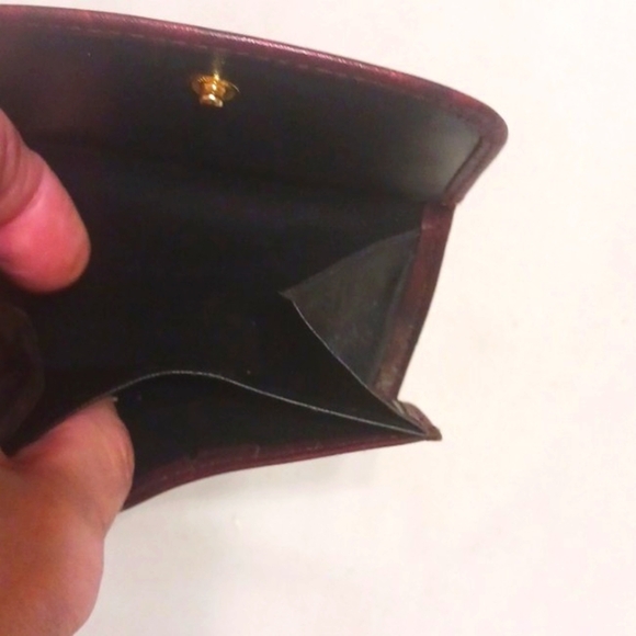 Buxton Burgundy Leather Wallet and Change Purse - Picture 11 of 14